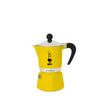 Кофеварка BIALETTI Direct Fire Espresso Coffee на 3 чашки, цвет Rainbow Yellow, 13 x 9 x 17 см