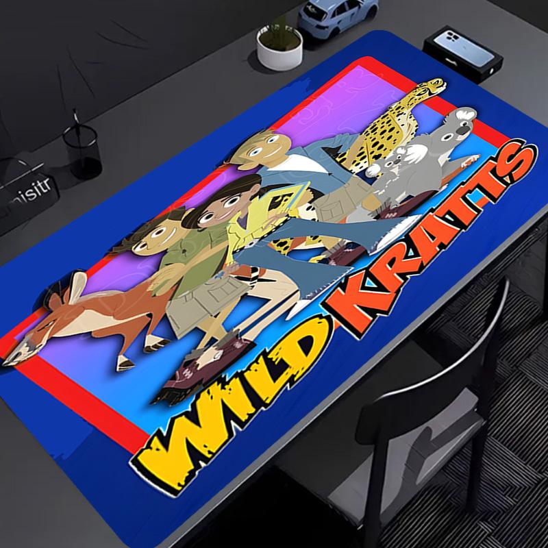 Wild Kratts Mouse Pad - Non-Slip Rubber Base, Smooth Surface for Work,Gaming,Office,And Home Use, Desk Mouse Pad