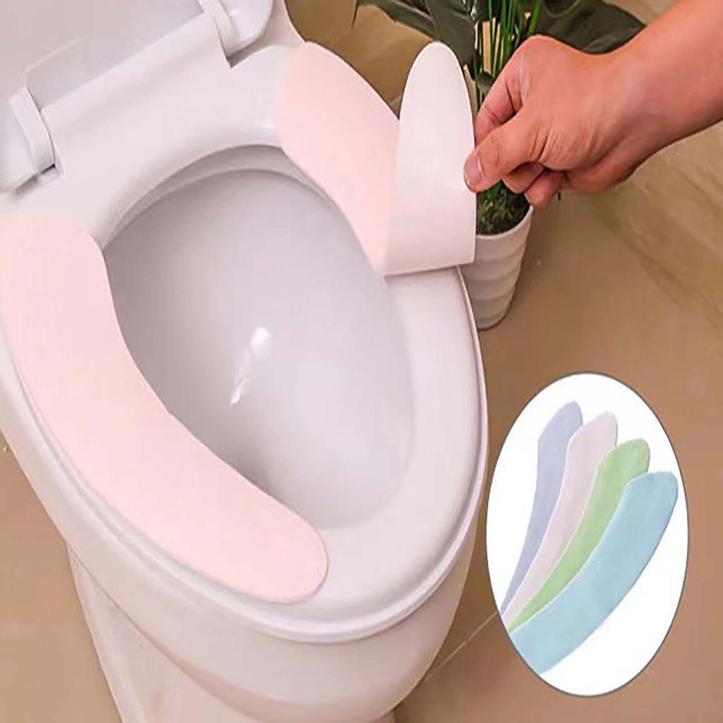 Waterproof Toilet Seat Cushion, Household Toilet Seat, Seasonal Universal Toilet Seat Cushion, Toilet Sticker