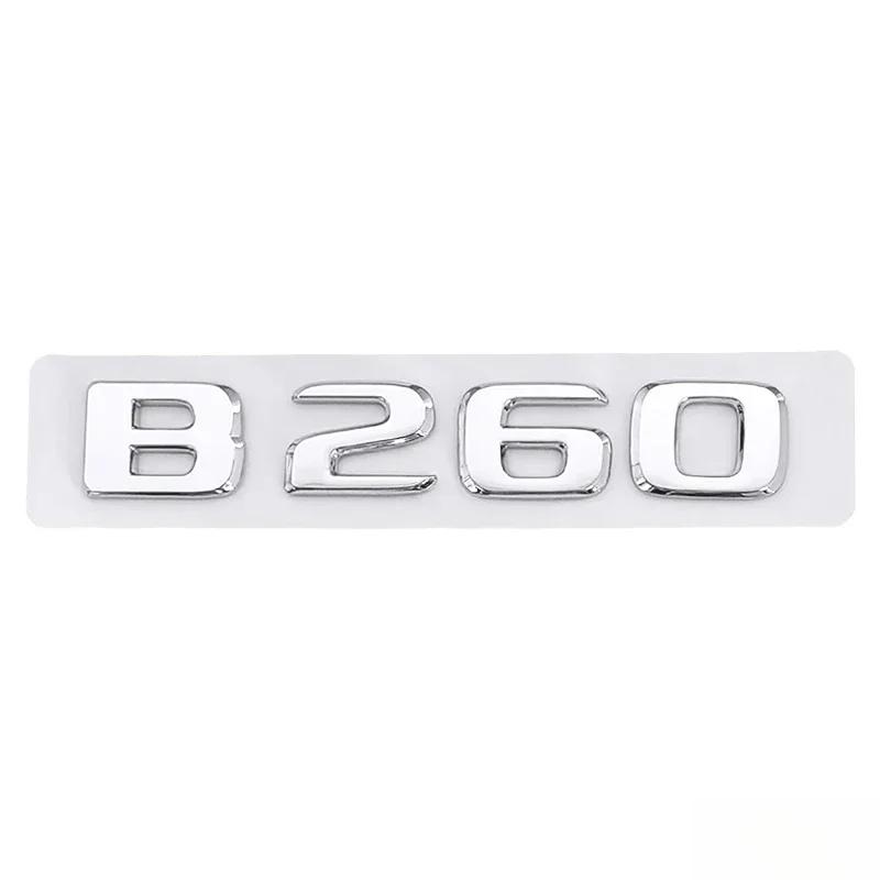ABS Modified Car Fender Side Sticker Badge Rear Tail Emblem for Mercedes Benz B180 B200 B220 B250 B260 Styling Accessories XH4
