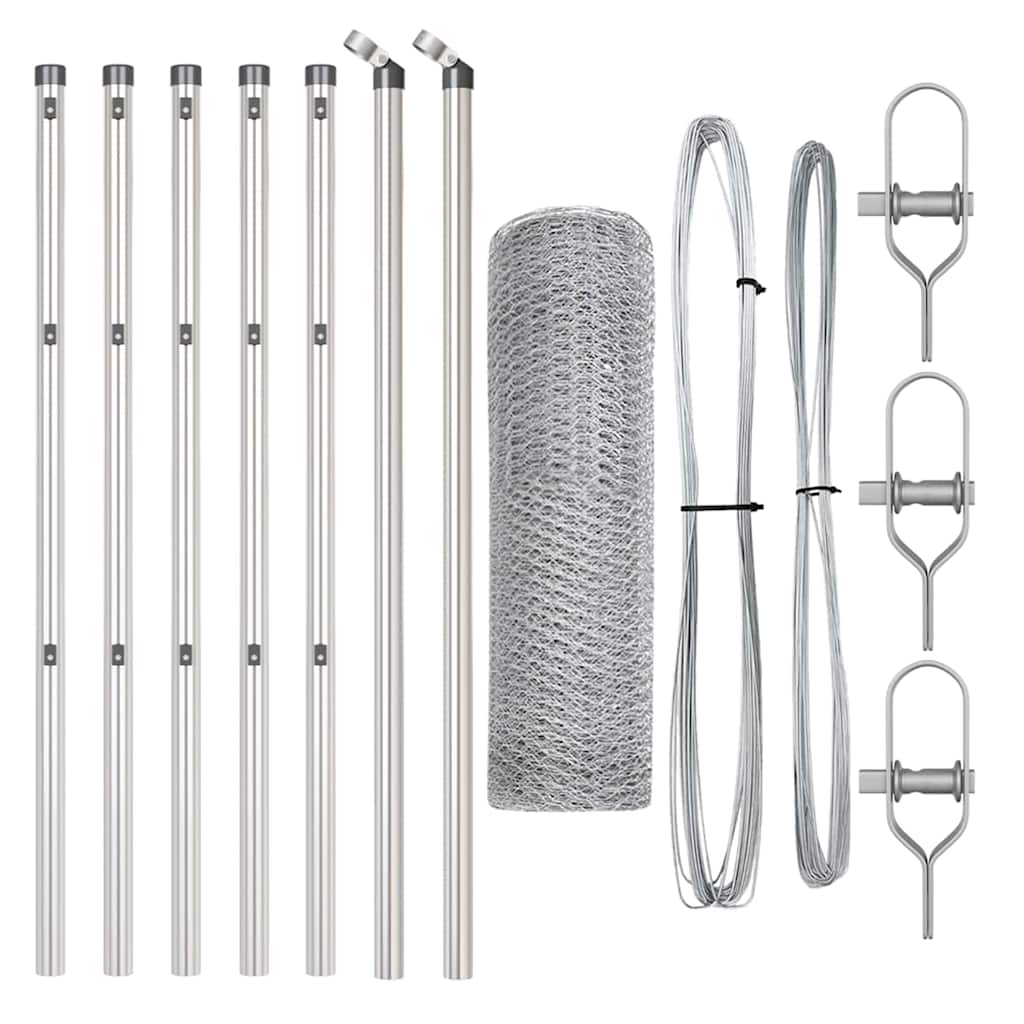 Ground Fix Welded Wire Fence 10 x 0.4 m (W x H)