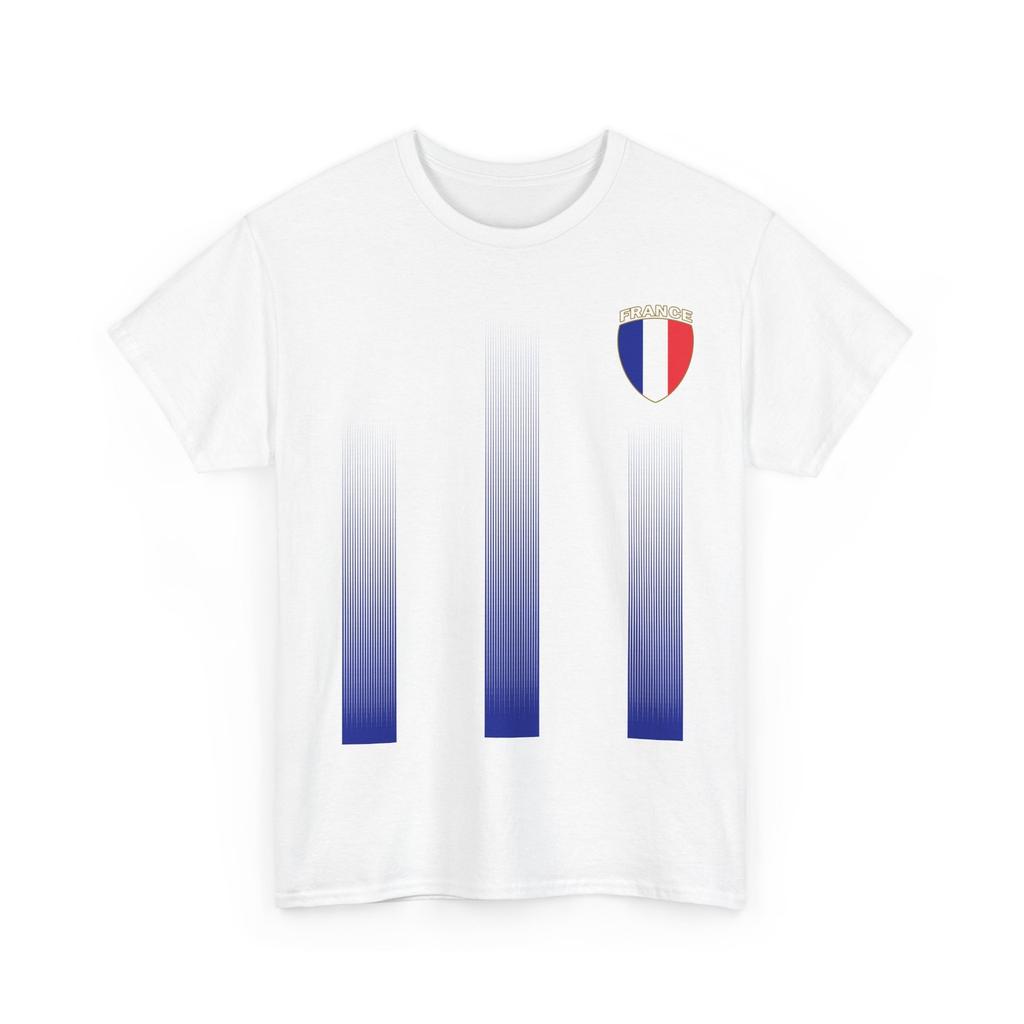 France Soccer Retro Tee, French Flag Soccer 2026 Jersey Style T-Shirt