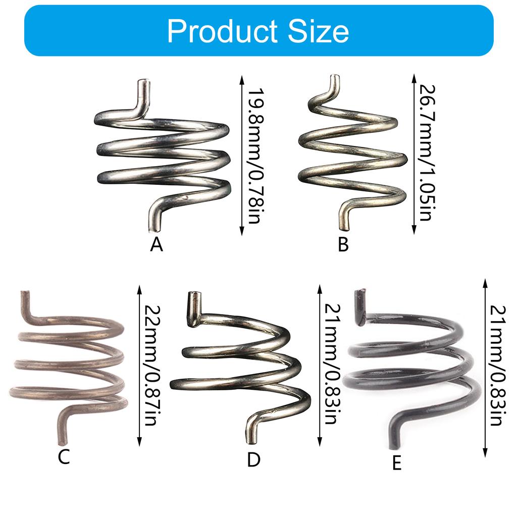 Велосипедные тормозные пружины для велосипеда, стальная возвратная пружина для тормозных дисков для горного велосипеда, пружина для велосипедной детали, простая в использовании