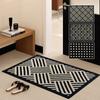Non-slip Clean Area Rug Entrance Door Floor Mat Home Bathroom Mat Washable Doormats Decoration Carpet For Kitchen Living Room