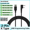 Baofeng DM-1701A USB Programming Cable For AR26 DM-1701 DM-1801 DM-1702 Dual Time Slot DMR Digtal Radio Walkie Talkie Drive Free