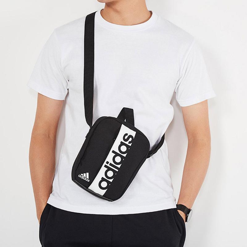 Adidas Полиэстер Маленькая Квадратная Сумка Сумка Через Плечо, Сумка Кроссбоди Обычный Унисекс Черный Adidas S99975