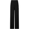 Minimalist Slim Fit Tapered Commuter Versatile Casual Pants Women Pants Space-Black 47AB600