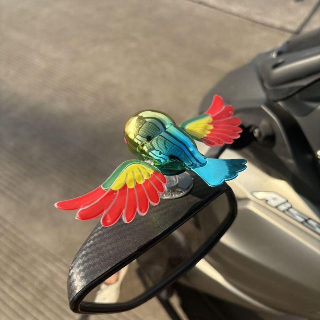 Charming Flying Bird: A Vibrant, Winged Companion for Cars and EVs, Adding Fun To Your Journey