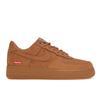 Supreme x Air Force 1 Low SP Box Logo — кроссовки унисекс Wheat Tan Flax Gum, светло-коричневые DN1555-200