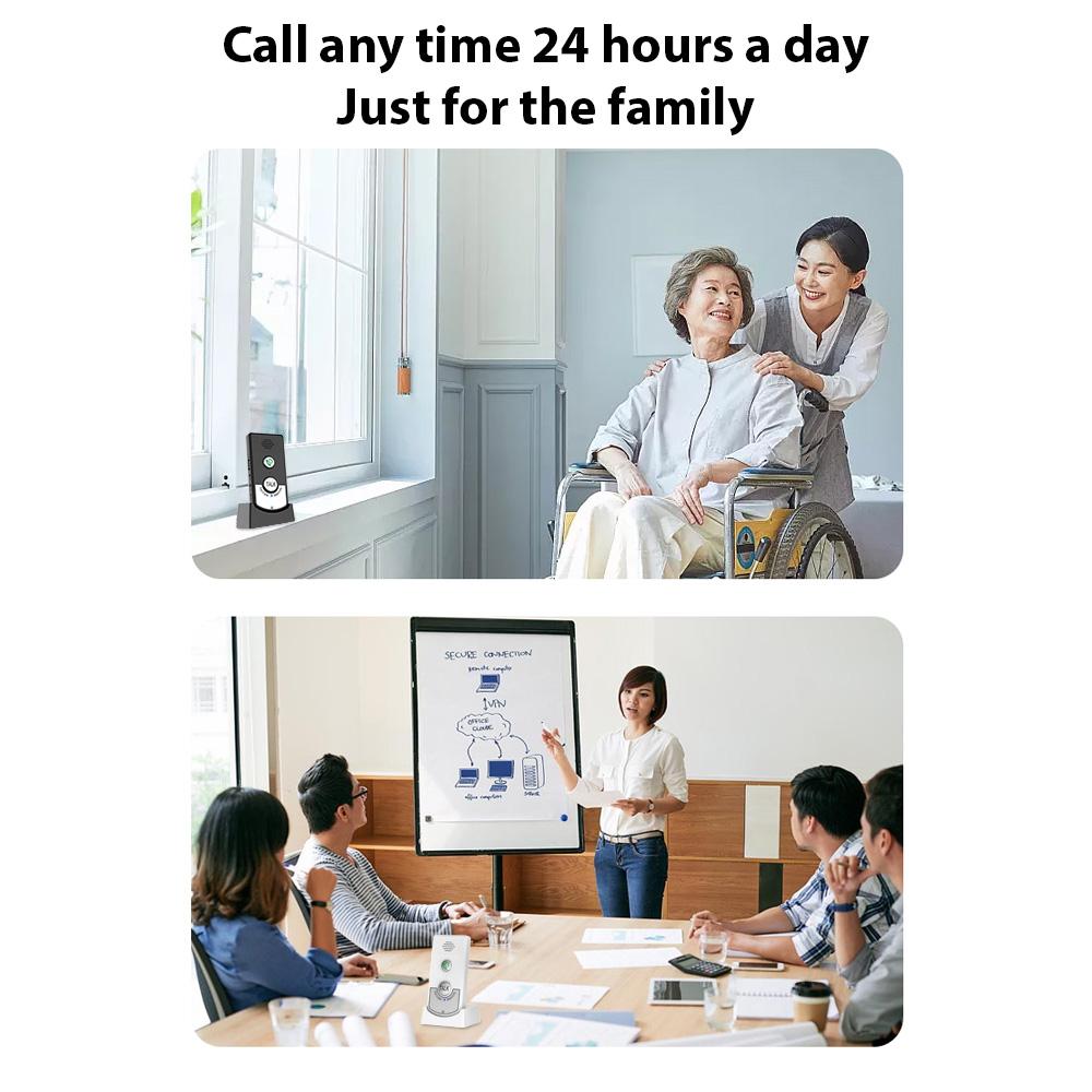 2 комплекта беспроводных домофонов для домашнего голосового двунаправленного звонящего дома, портативные на сверхдальние расстояния