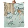 Lure Throw Blanket Air Conditioner Soft Blanket for Office Home