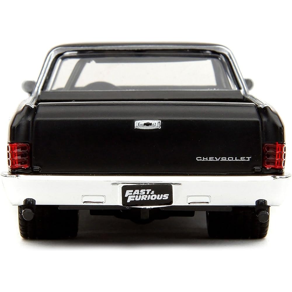 JADA TOYS Модель автомобиля 1/32 Chevrolet El Camino 1967 года Матовый черный Fast & Furious 10 Коллекционный автомобиль