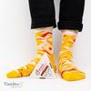 Pizza socks in a box 1 pair (hawaiian) pizza socks in a box 1 pair (hawaiian) eu 47-50
