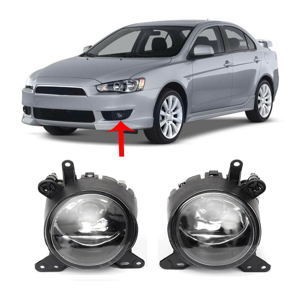 Новый левый и правый противотуманные фары переднего бампера для Mitsubishi Lancer 2008-14