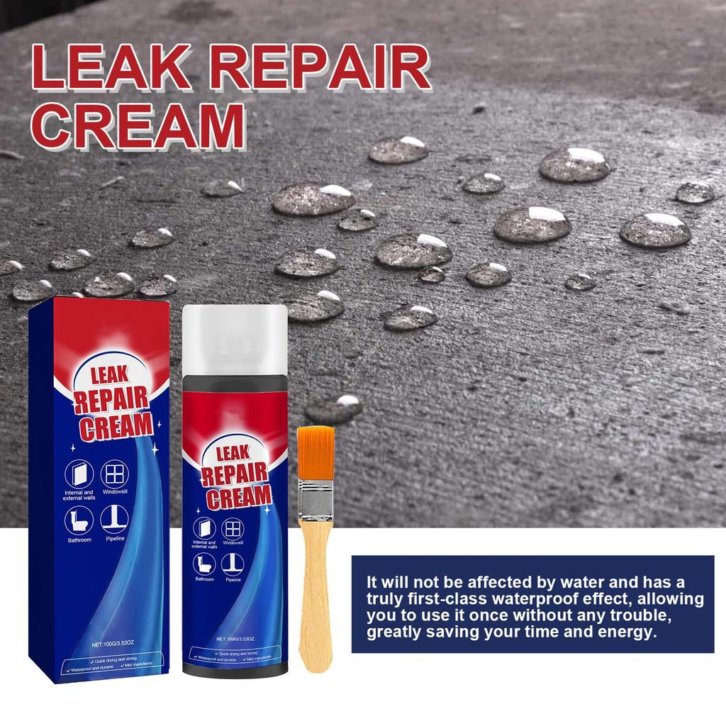 Waterproof Leak Repair Liquid Liquid Waterproof Agent Wall Gap Filler Coating Accessories Long Lasting Sealant for Gutter Window