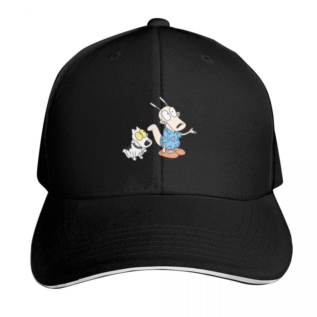 Rockos Modern Life Baseball Cap Ball Cap Visor Luxury Hat sailor cap for Unisex Unisex Hats Womens