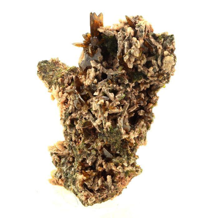 Pierres et Minéraux. Titanite (Sphene). 238.0 ct. Imilchil, Meknès-Tafilalet Region, Maroc.