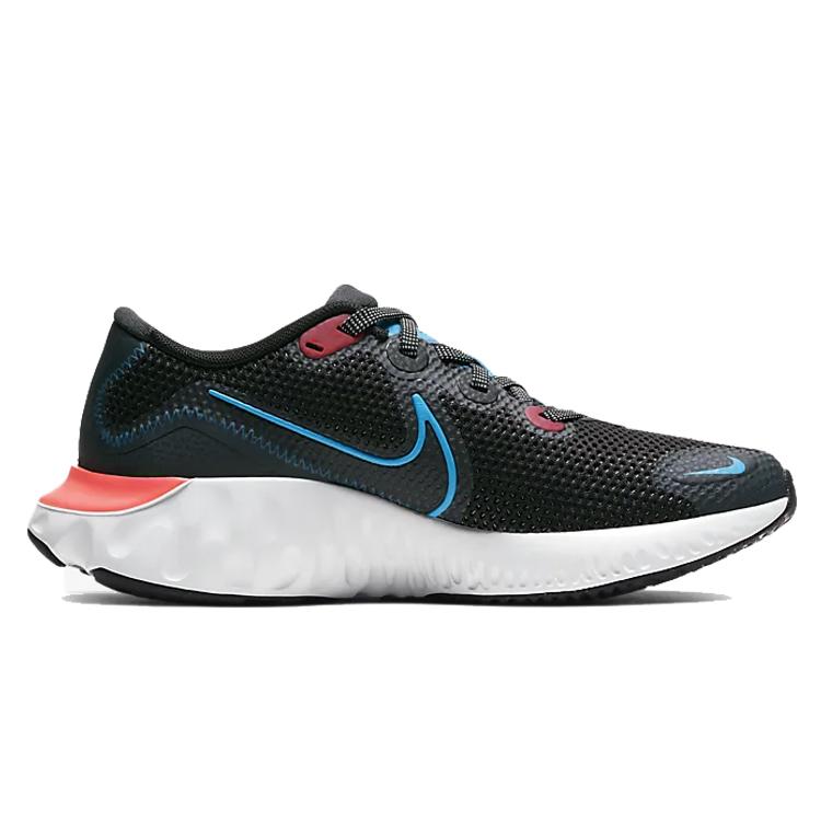 Nike Renew Run Черный Лазерный Синий GS CT1430-090