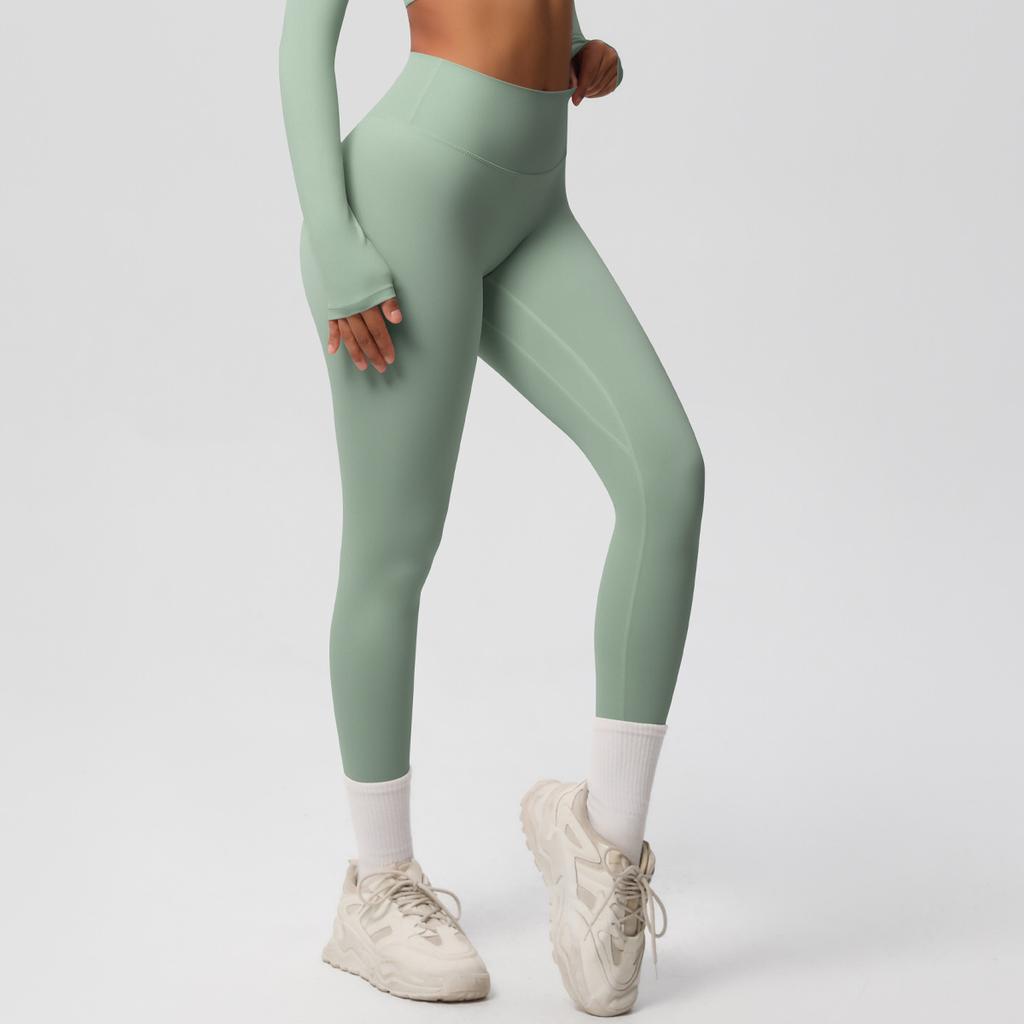 Брюки для йоги с высокой посадкой, с эффектом облака, облегающие брюки для занятий спортом на открытом воздухе, быстросохнущие дышащие брюки для бега и фитнеса для женщин