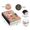 Leather Spring Palette Printed Diary White Blank Pages Journal Diary for Office & Personal Use (5 * 7 Inch)