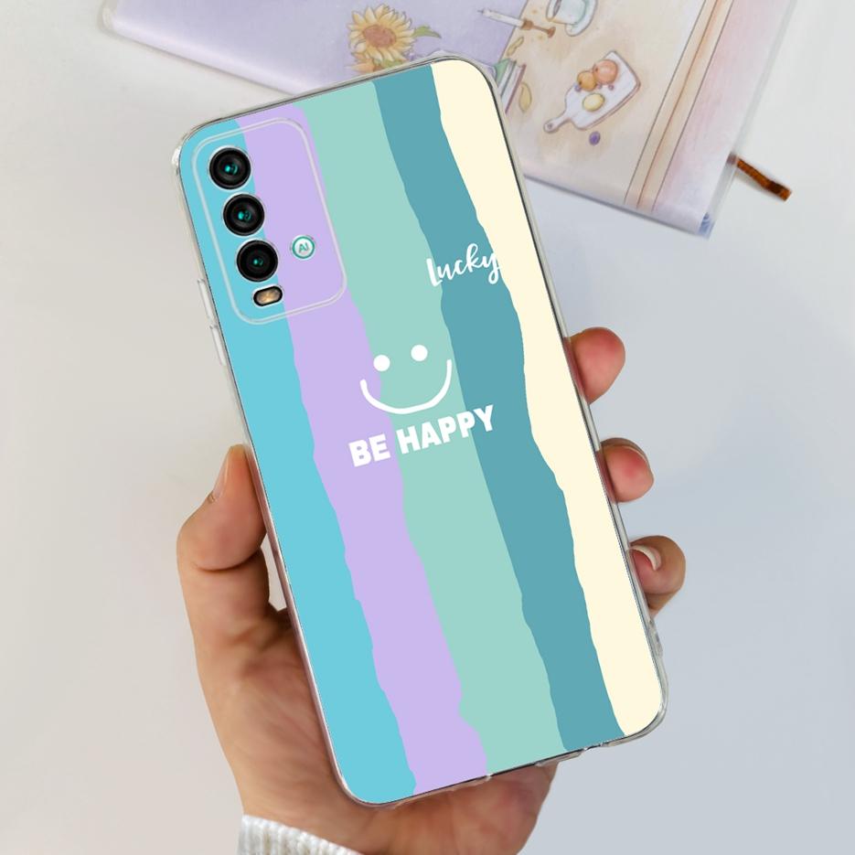 Чехол для Xiaomi Redmi 9T Милый Модный Расписной Чехол Прозрачный Силиконовый Мягкий Тонкий Чехол для Телефона для Xiaomi Redmi 9T Redmi9T Fundas Coque