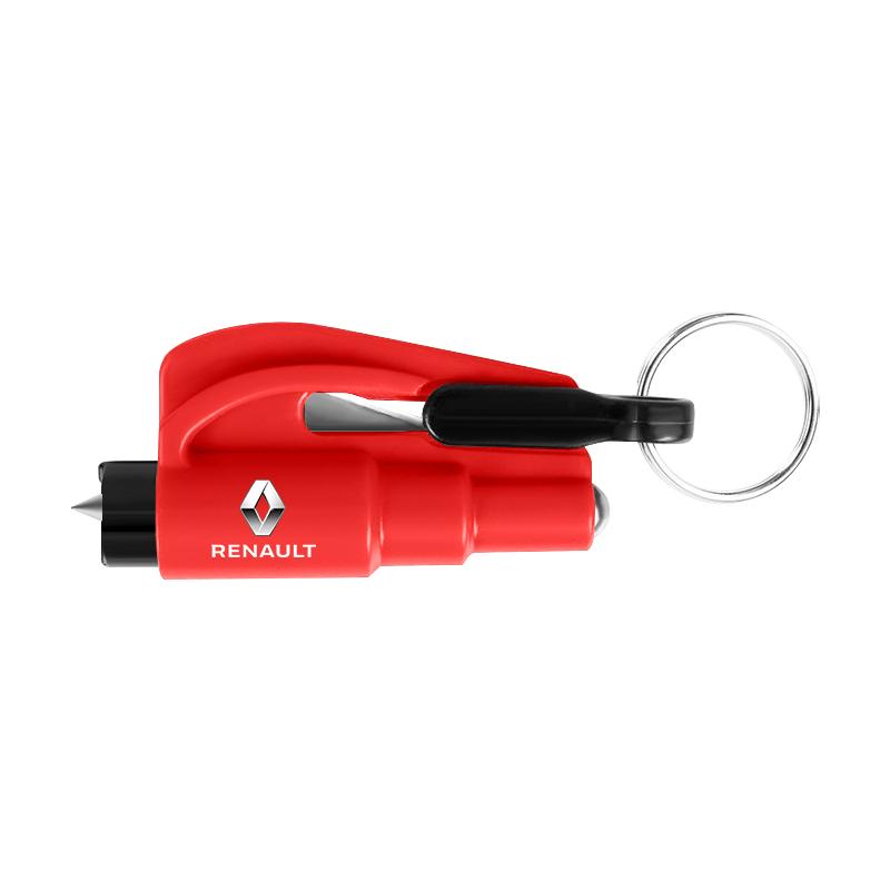 Молоток безопасности 3-в-1 для автомобиля, Автомобильный аварийный стеклобой, Автомобильный инструмент для Renault Dacia Captur Megane 1 2 3 4 CC Laguna 2 3 Coupe Koleos Kadjar