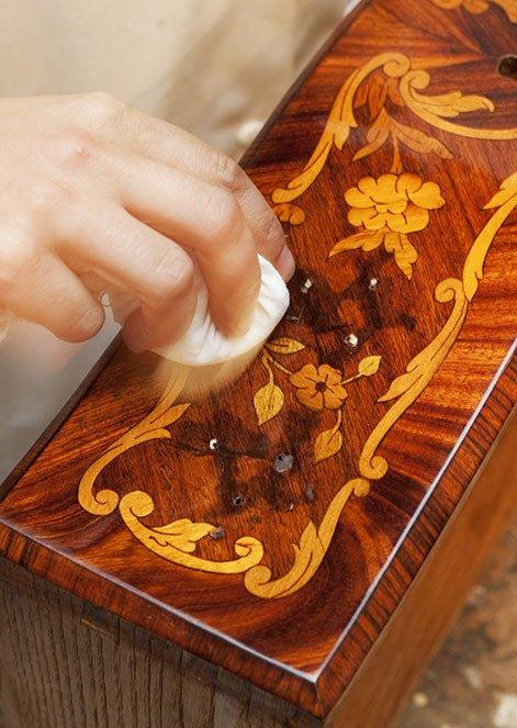 Howard Orange Oil Wood Polish 236 - preparation with orange oil for cleaning, polishing and caring for wood, furniture and antiques, natural shine