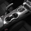 Carbon Fiber Car Gear Shift Panel Sticker Interior Trim Cover For Ford Mustang GT 2015 2016 2017 2018  
