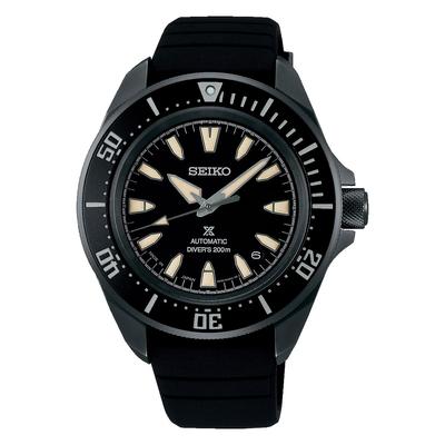 [Часы Seiko] Мужские механические наручные часы Prospex Diver Scuba "Samurai" черного цвета SBDY133