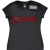 The Cure Womens/Ladies Embellished Logo T-Shirt