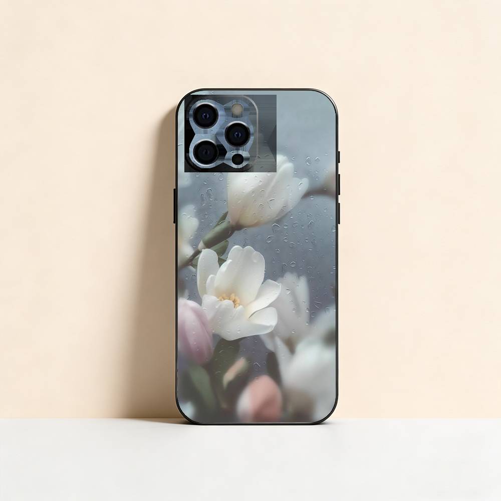 Fog Tulip Phone Case Silicone Soft For IPhone 17 16 15 14 13 12 11 X XR Plus Pro Max Plus