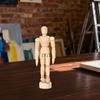 Художники Деревянный Манекен Подвижное Украшение Аниматор Иллюстраторы Гибкое Тело 13,5 смx4 см