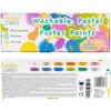 Peinture Enfant Lavable Doigt - Creative Deco - 12x20ml - Couleurs Pastel Intenses et Pigmentées
