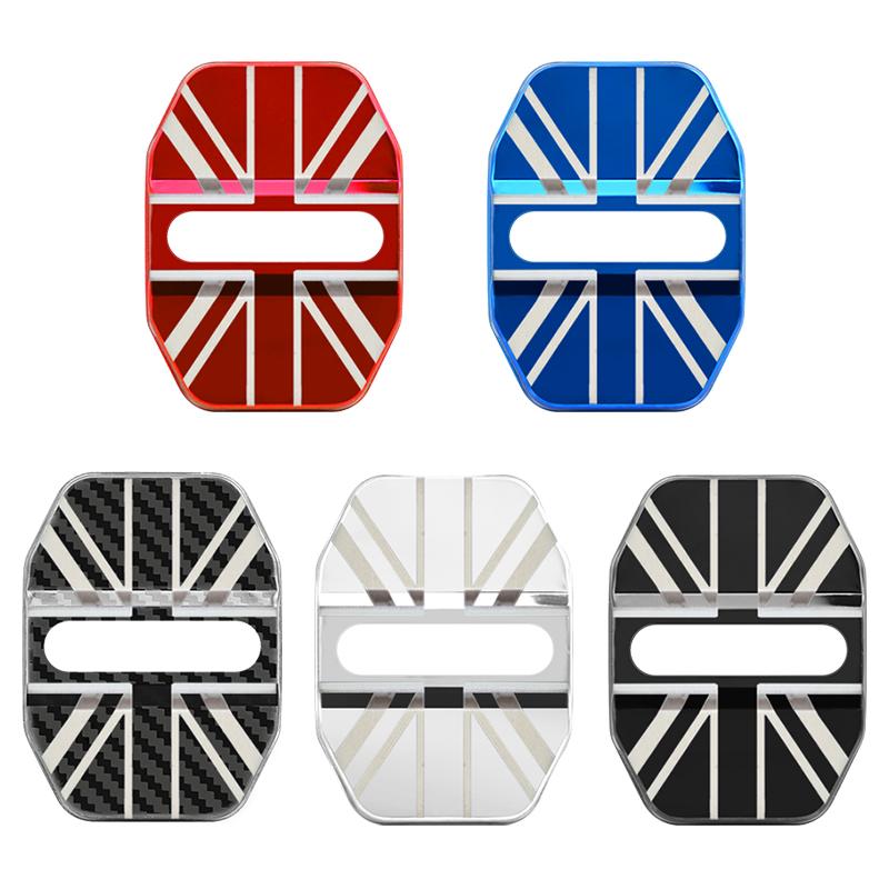 XLJBM1 For BMW Car-Styling Door lock Cover UK national flag Emblem Cover Fit For MINI Cooper S R55 R56 R57 R58 R59 F54 F60 Countryman C