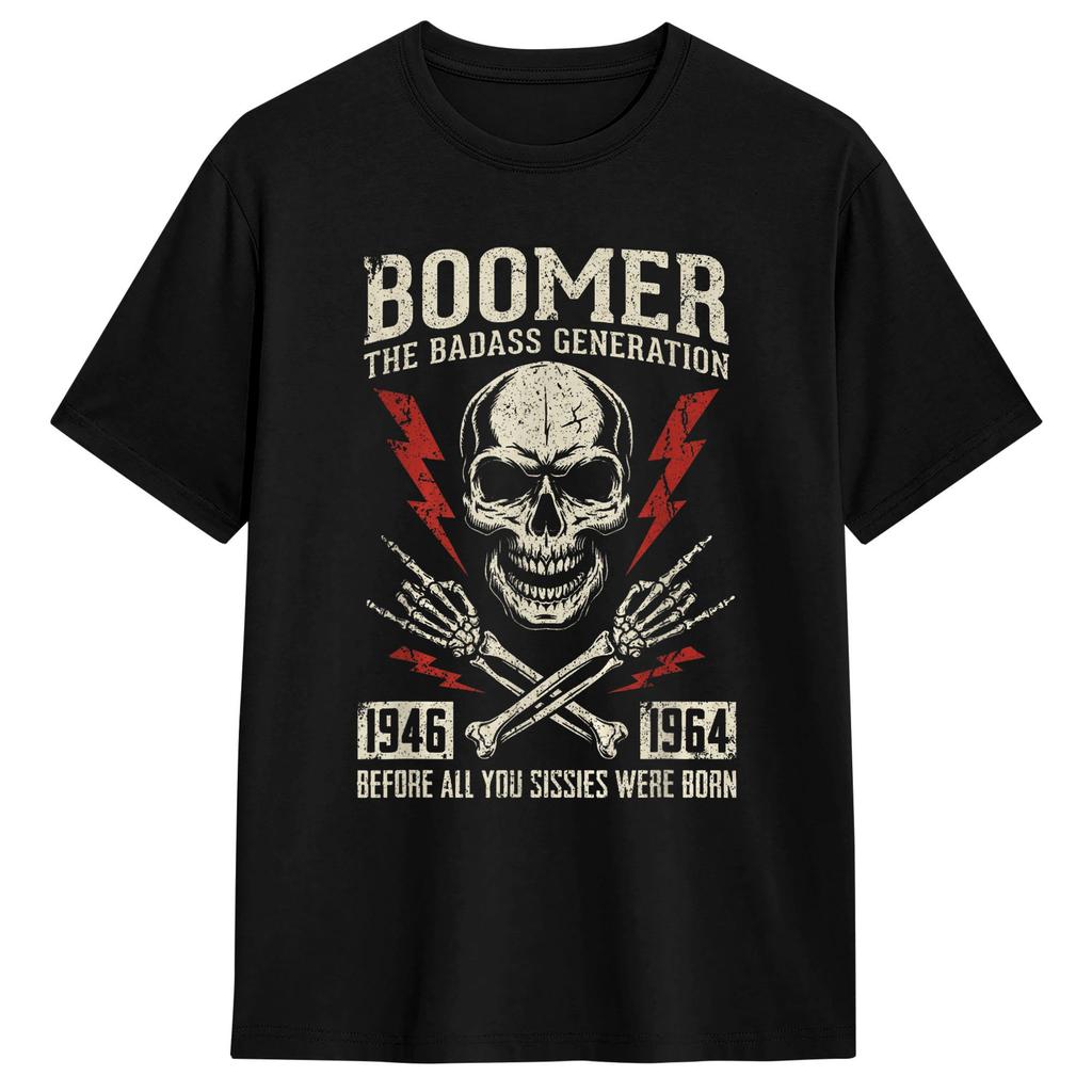 Harajuku T Shirt Summer Im A Boomer So If You Dont Want Your Feelings Hurt Popular TShirts Cotton Tee Shirt Short Sleeve Top