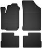 Rubber Car Mats, Set of 4, Universal For: Dodge Dart Sedan (2012-2016)