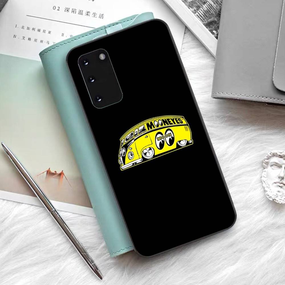 Чехол для телефона с принтом Mooneyes для Samsung S 24 Fe 25 Ultra Plus 20 Lite 21 30 23 24 22 Ultra 5G Fundas