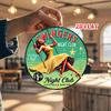 D Flat pc Jazz Age Aluminum Metal Tin Sign Roostertail Vibes Round Aluminum Sign Swing Style X Round Aluminum