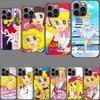 Чехол для телефона Candy Candy 90s Anime для iPhone 16E 15 Pro 14 Plus 17E 16 17 Pro Max Air 11 12 13 Mini Ударопрочный Capa Милый чехол