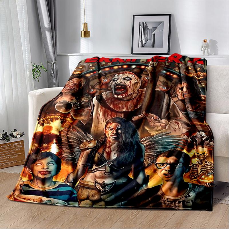 29 Style Terrifier Horror Movie Halloween Gift Soft Plush Blanket,Flannel Throw Blanket for Living Room Bedroom Bed Sofa Cover