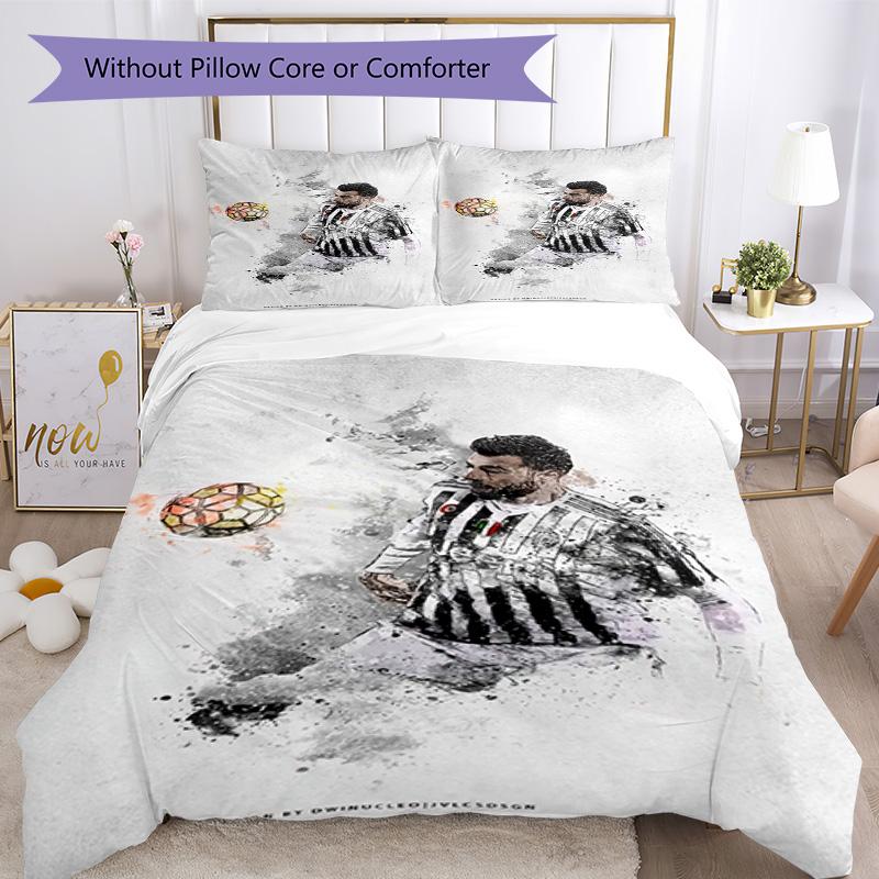 Juventus Bedding Set Breathable Duvet Cover With Pillowcases Home Decoration Birthday Gift