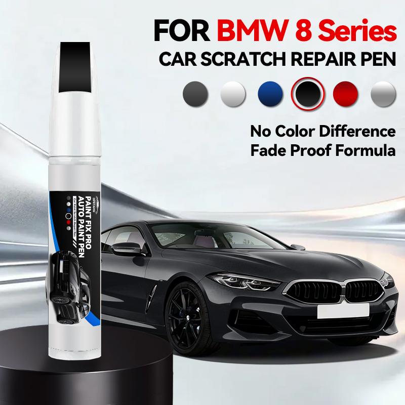 For 1960-2025 8 Series BMW F23 F24 F44 G42 xDrive Paint Repair Brush Touch Up Scratch Remover DIY Auto Accessories Black White