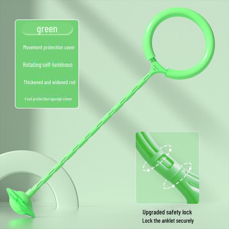 Luminous Flash Children's Jumping Foot Ring Toy