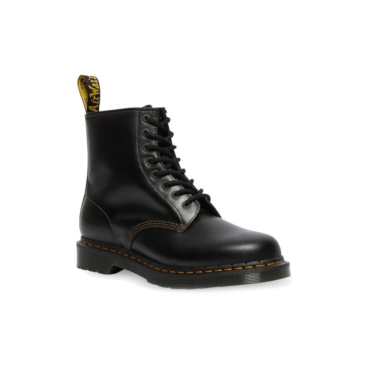 Доктор. Ботинки Dr. Martens 1460 из кожи Abruzzo Мужские ботинки Черный Коричневый 26904003