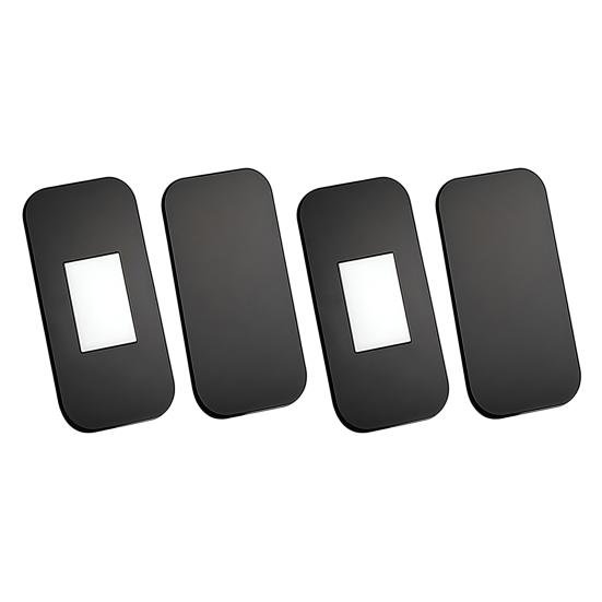 2/4/6/8Pcs Stainless Steel Magnetic Door Catch, Ultra Thin Cabinet Door Magnet, Adhesive Magnetic Latch for Kitchen Bathroom Closet Cupboard Drawer