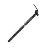 Electric Bike Suspension Seatpost Shock Absorber Aluminum Alloy Flip Design Damper Post for Electric Bicycle Black