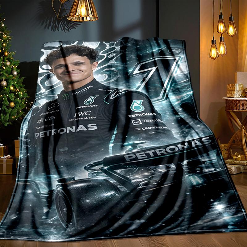 Racing Driver Lando Blanket Lightweight Ideal Bedding Blanket Perfect for Travel, Camping, Living Rooms, Offices, Sofas, Fan Christmas gift