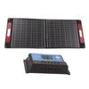 80W 18V Folding Solar Panel Kit IP65 Waterproof Portable Monocrystalline Foldable Solar Panel with