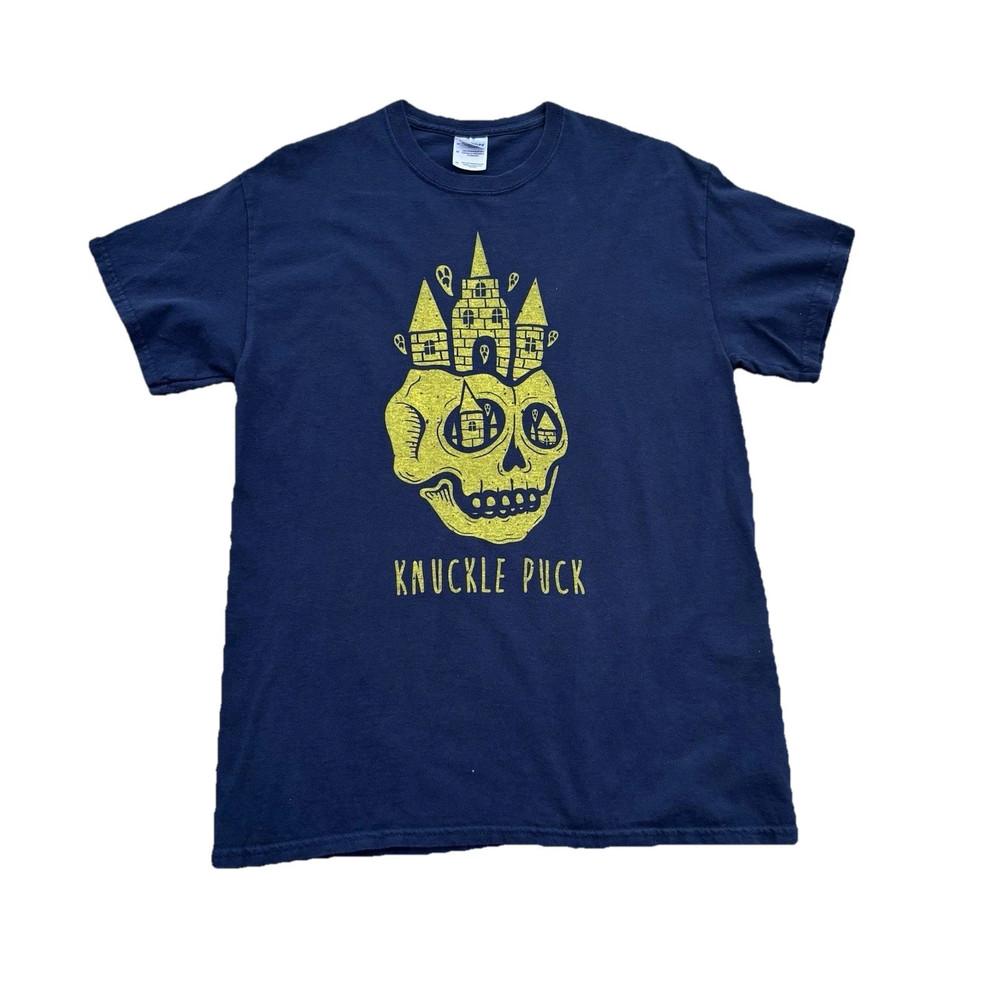 Knuckle Puck Skull Blue Pop Punk MAN WOMAN Size Unisex T-Shirt