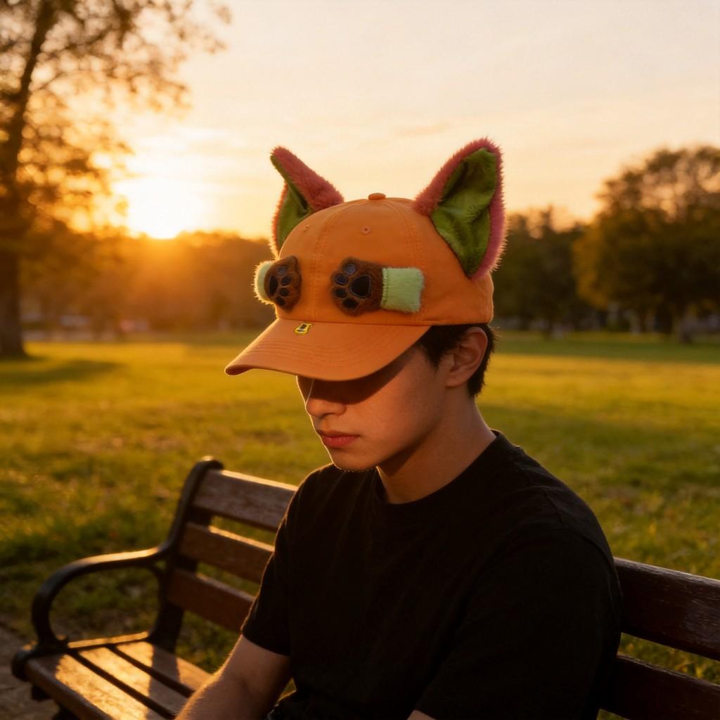 Бейсболка Zootopia Джуди Хопс и Ник Уайлд Лис и Заяц с защитой от солнца для повседневной носки